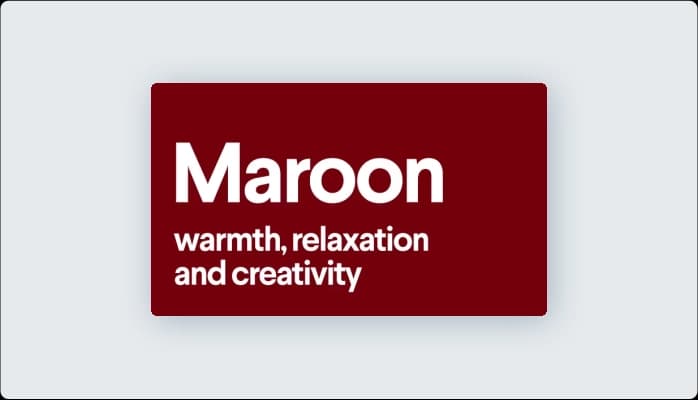 Image for Psychology of the Color Maroon