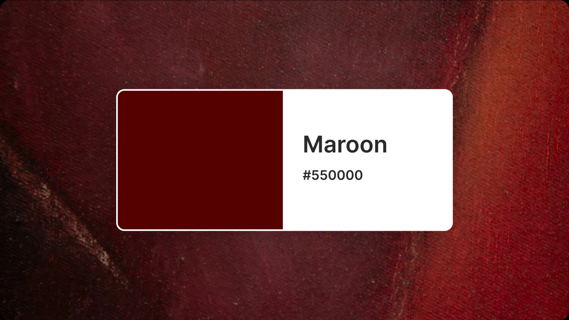 maroon