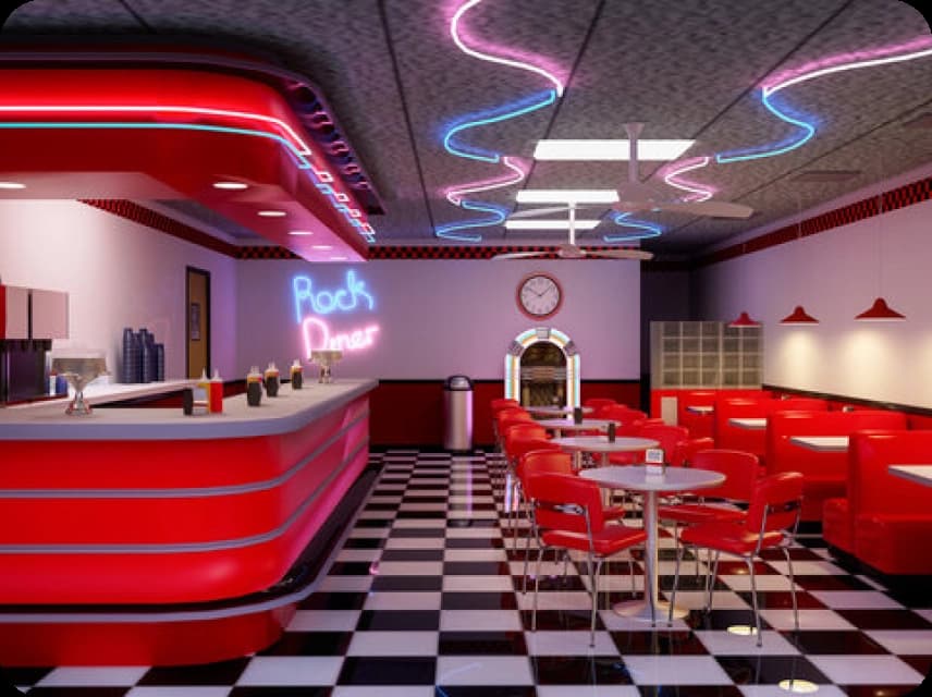 1950s Diner