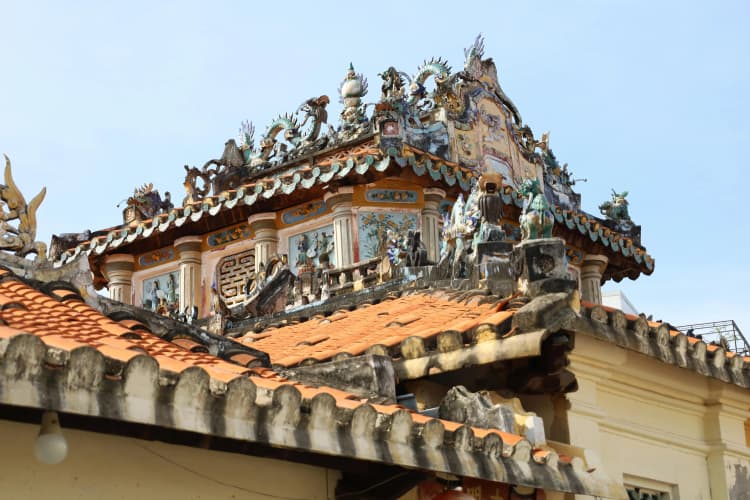 Ornate Asian Temple Roof