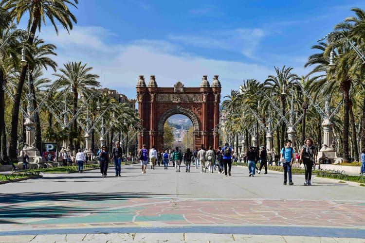 Barcelona's Arc de Triomf