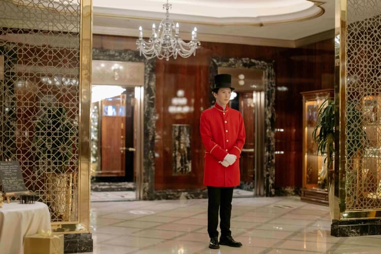 Luxury Hotel Doorman