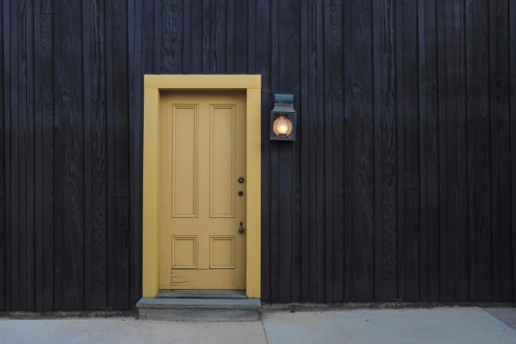 Yellow Door, Dark Wall