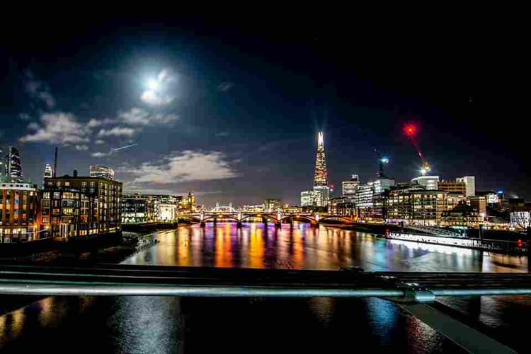 London Skyline at Night