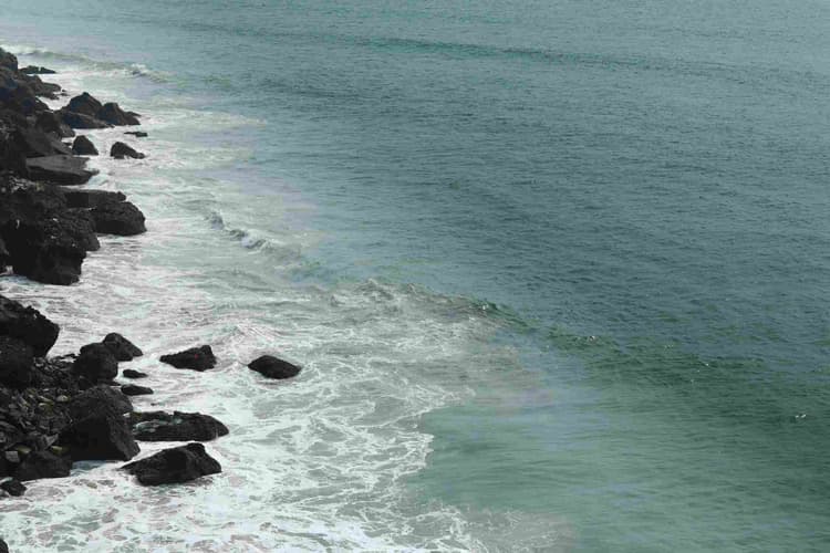 Rocky Coastal Seascape