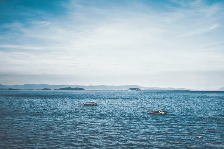 Serene Coastal Seascape