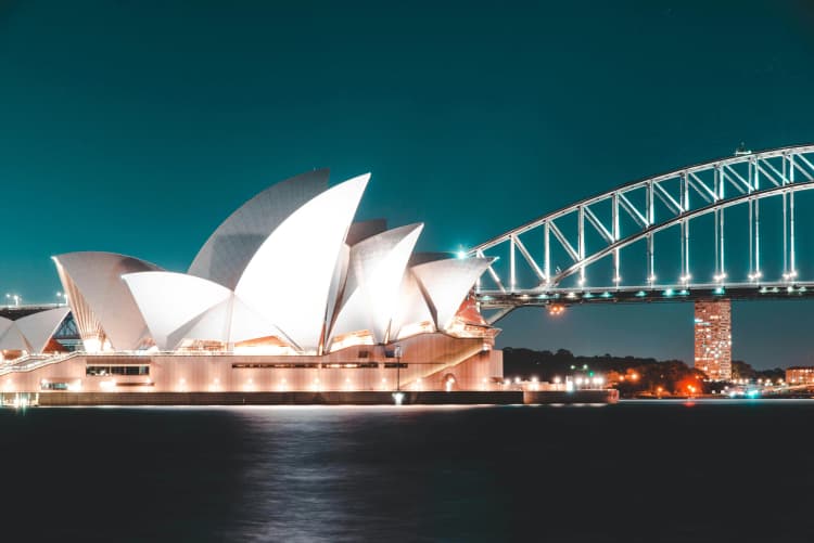 Sydney Opera House Night