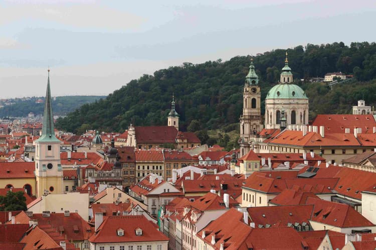 Prague Old Town Skyline