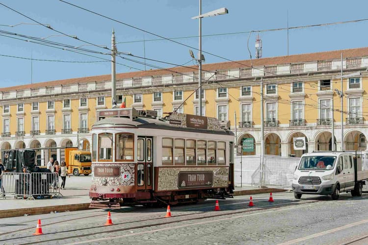 Lisbon Tram Tour Scene