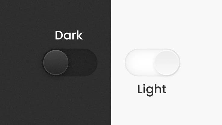 Light and dark toggle