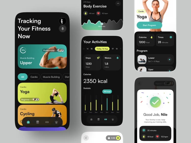 Wearable fitness devices