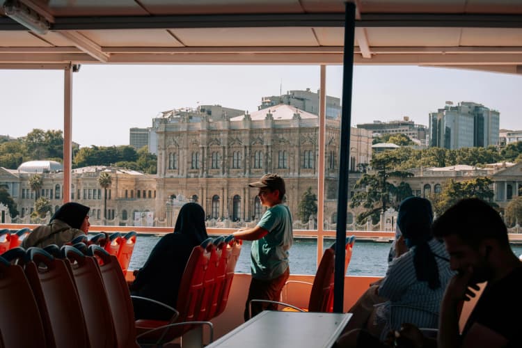 Bosphorus Tour Boat View