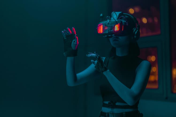 Futuristic VR Experience