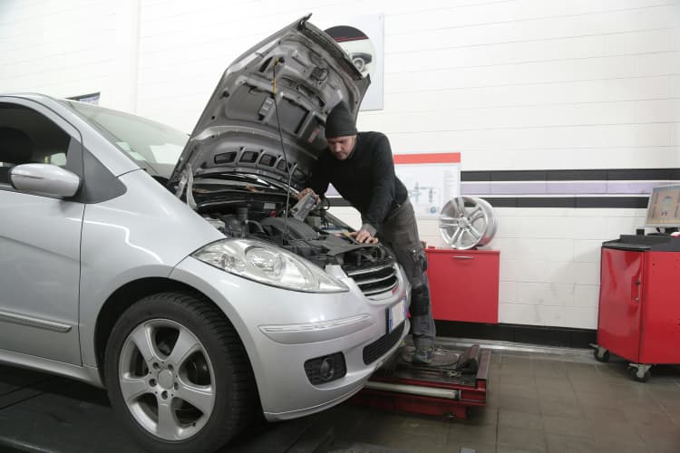 Car Mechanic at Work