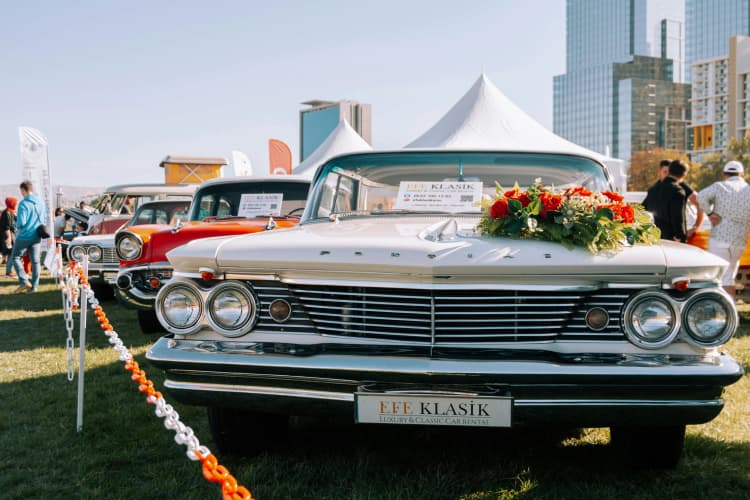 Classic Car Show Display