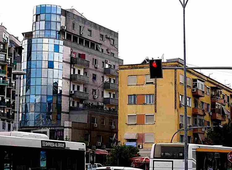 Urban Contrast in Tirana