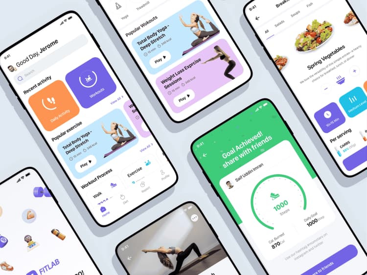 Fitness and health apps