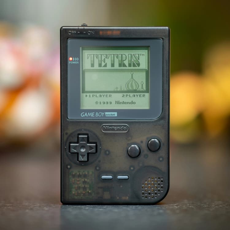 Retro Tetris Game Boy