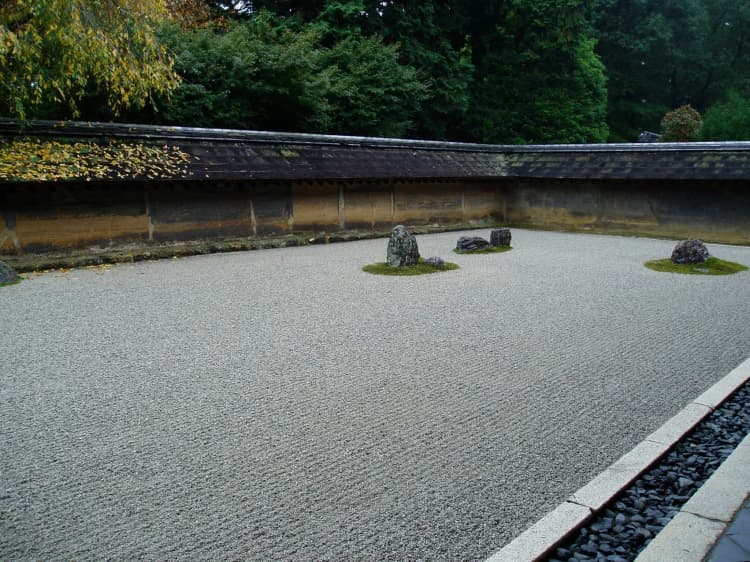 Zen Rock Garden Landscape