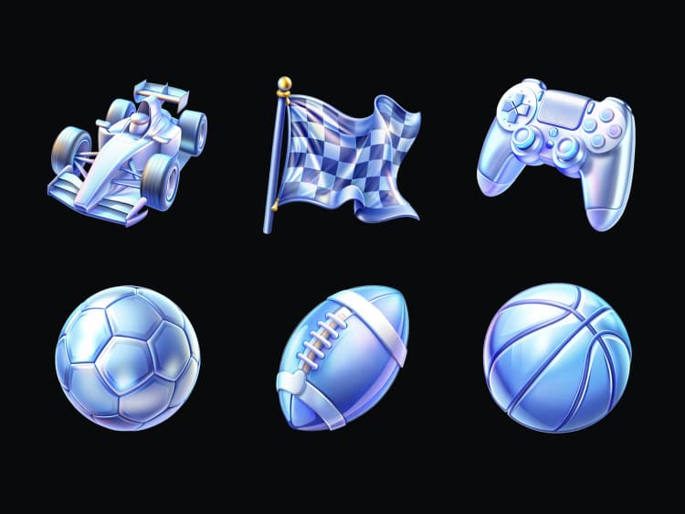 Detailed icons